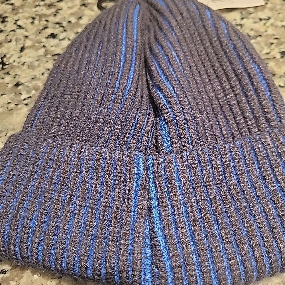 FILA‎ Boys Blue/Black Beanie One Size Fits Most - Picture 4 of 6